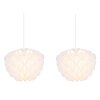 Globo IRENE Pendant Light white, 3-light sources