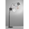 Fischer & Honsel ANNECY Floor Lamp black, 5-light sources
