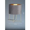 Fischer & Honsel AURA Table lamp gold, 1-light source