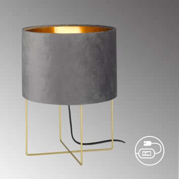 Fischer & Honsel AURA Table lamp gold, 1-light source