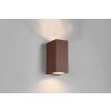 Trio ROYA Outdoor Wall Light rust-coloured, 2-light sources