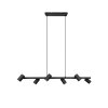 Trio MARLEY Pendant Light black, 6-light sources