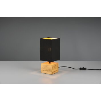 Reality WOODY Table lamp Ecru, 1-light source
