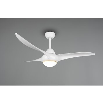 Reality ALESUND ceiling fan LED white, 1-light source, Remote control