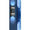 Lutec STIRPES Outdoor Wall Light LED stainless steel, 2-light sources