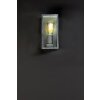 Lutec KARO Outdoor Wall Light galvanized, 1-light source