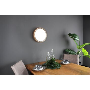 Luce Design SOLSTAR Wall Light LED Ecru, black, 1-light source