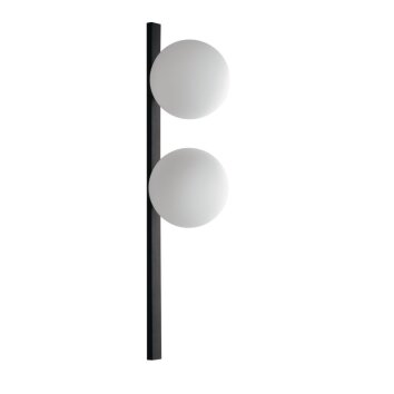 Luce Design PLUTO Wall Light black, 2-light sources