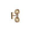 Luce Design NEPTUN Wall Light brass, 2-light sources