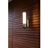 Lutec ELARA Outdoor Wall Light LED stainless steel, 1-light source, Motion sensor