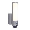 Lutec ELARA Outdoor Wall Light LED stainless steel, 1-light source, Motion sensor