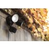 Lutec DRACO Outdoor Wall Light LED black, 1-light source, Motion sensor