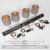 TALLABOA Pendant Light brown, black, 4-light sources