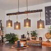 TALLABOA Pendant Light brown, black, 4-light sources