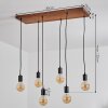 YUNA Pendant Light Ecru, black, 6-light sources