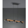 Trio MARLEY Pendant Light black, 6-light sources