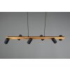 Trio MARLEY Pendant Light black, 6-light sources
