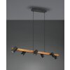 Trio MARLEY Pendant Light black, 6-light sources