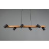 Trio MARLEY Pendant Light black, 6-light sources