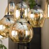 ESPRIELLA Pendant Light Oxidised Silver, 7-light sources