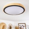 CORINTO Ceiling Light LED Ecru, black, 1-light source