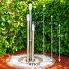 Trones outdoor path light stainless steel, 3-light sources