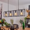 MORENITA Pendant Light black, 4-light sources