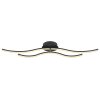 Globo JULES Ceiling Light LED black, 1-light source