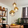 Degevos Pendant Light gold, 3-light sources