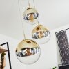 Degevos Pendant Light gold, 3-light sources