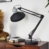 Chara Table lamp black, silver, 1-light source