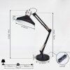 Chara Table lamp black, silver, 1-light source