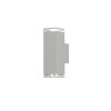 Konstsmide Antares Outdoor Wall Light white, 2-light sources