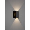 Konstsmide Cremona Outdoor Wall Light LED anthracite, 3-light sources, Remote control