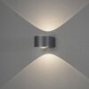 Konstsmide Gela Outdoor Wall Light LED anthracite, 2-light sources