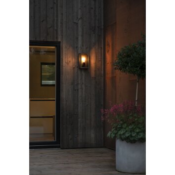 Konstsmide Carpi Outdoor Wall Light black, 1-light source