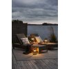 Konstsmide Bologna outdoor floor lamp black, 1-light source