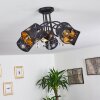 Trasancos Ceiling Light black, 5-light sources