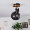 Imana Ceiling Light Dark wood, black, 1-light source