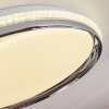 Alberton Ceiling Light LED chrome, transparent, clear, white, 1-light source