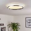 Alberton Ceiling Light LED chrome, transparent, clear, white, 1-light source