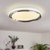 Alberton Ceiling Light LED chrome, transparent, clear, white, 1-light source