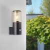 Brilliant SERGIORO Outdoor Wall Light anthracite, 1-light source, Motion sensor