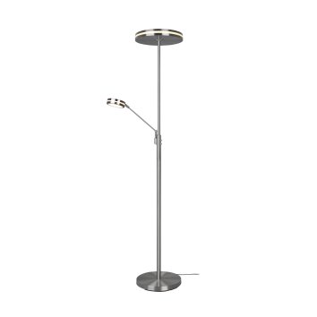 Trio FRANKLIN Floor Lamp LED matt nickel, 2-light sources