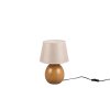 Reality LUXOR Table lamp Wood like finish, 1-light source
