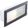 Brilliant FLOSSY recessed light black, 1-light source