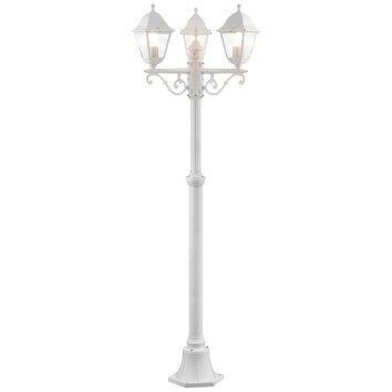 Brilliant NISSIE Lamp Post white, 3-light sources