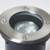 Brilliant ITCH recessed ground light silver, 1-light source