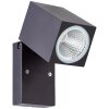 Brilliant BURK Outdoor Wall Light LED black, 1-light source