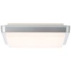 Brilliant DEVORA outdoor ceiling light LED silver, 1-light source
